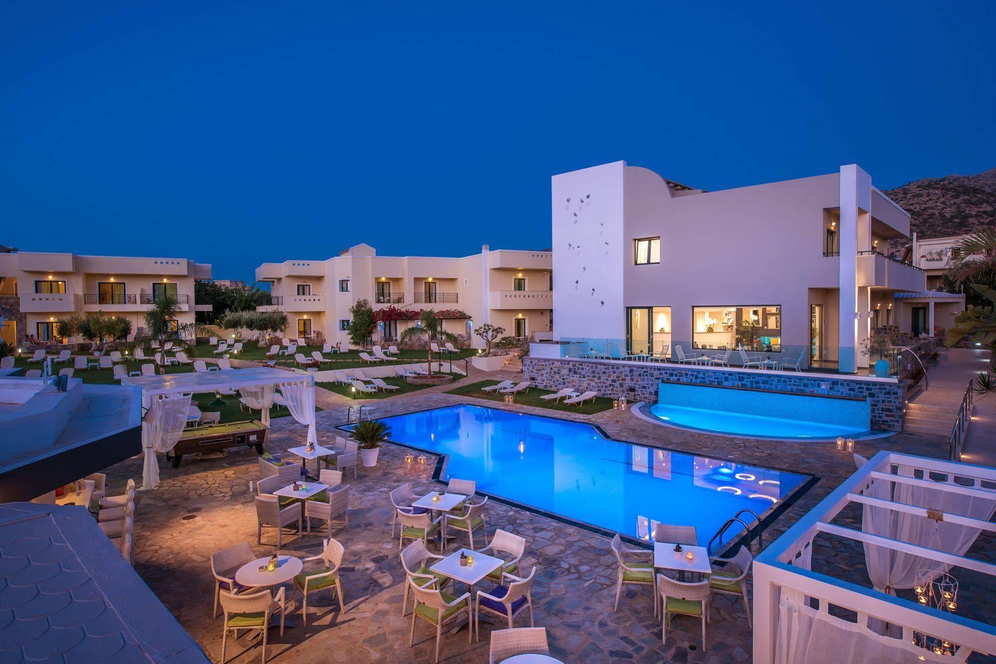 Kristalli Hotel Apartments Malia Exterior foto